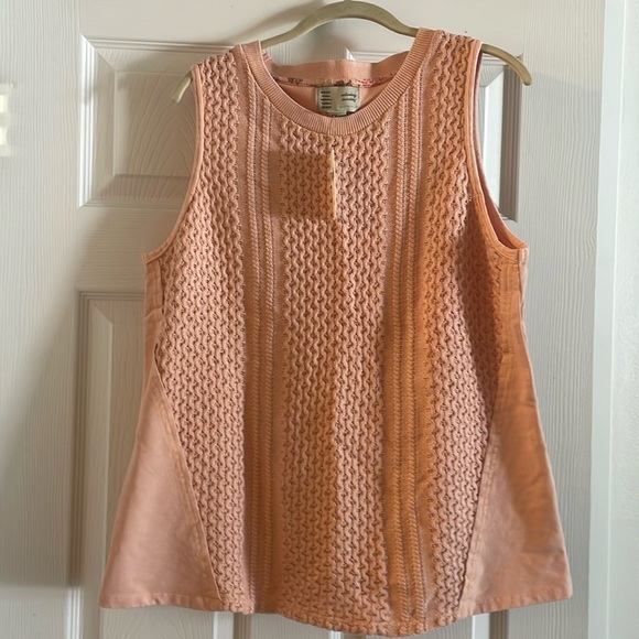 Anthropologie Mixed Media sweater vest - Picture 1 of 4